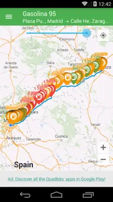 Gasolina y Diesel España android App screenshot 11