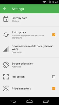Gasolina y Diesel España android App screenshot 5